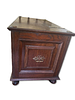 Wood Storage. Wooden storage chest with metal hardware. Signs of use.Image - 3