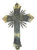 Antique metal Crucifix. Antique metal crucifix. Signs of use.Image - 1