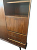 Vintage Wardrobe. Vintage beech wood wardrobe with two doors and a hanging rail, two drawers, a Image - 1