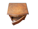 D. Maria Bedside Table. D. Maria walnut bedside table with a door on the bottom and a drawer on Image - 2