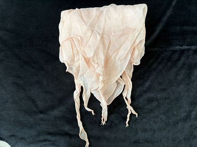 Scarf. 100% silk scarf. Signs of use.