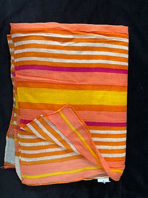 Scarf. 100% cotton scarf by ADAGIO. Signs of use.