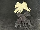 Set of 2 Pairs of Lace Gloves. Signs of use.Image - 1