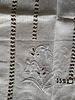 Embroidered Linen Napron. Signs of use.Image - 1