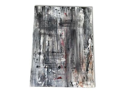 Abstract Paitting. Decorative acrylic painting on canvas. Private collection. Abstract art. Wall 