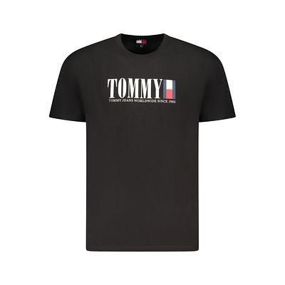 T-shirt Tommy Hifilger Preta. Composition 
100% Cotton 
Season 
Spring 
Product Code 