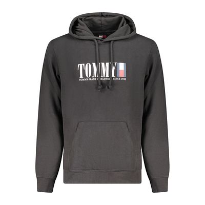 Hoodie Tommy Hilfiger Preto. Composition 
100% Cotton 
Season 
Spring 
Product Code 
