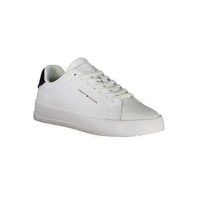 Tommy Hilfiger
Sneakers - Men - White. Composition 
30% Poliestere, 30% Pelle, 40% Poliuretano 