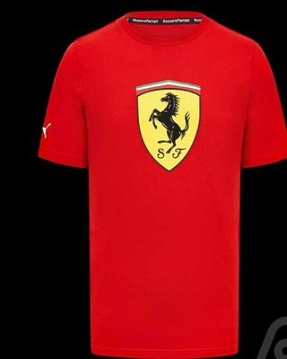 Ferrari T-shirt Low Price F1 Leclerc / Hamilton Team Puma Red. Ferrari F1 Team T-shirt 
Show 