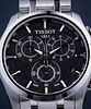 Tissot Couturier Chronograph Watch. Dial and Case 
Case size 41 mm 
Case height 10.95 mm 
Case Image - 1