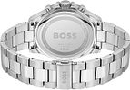 Hugo Boss Watch. BRAND 
BOSS 
Chronograph 
Yes 
Gender 
Men's 
Dial Color 
Black 
Strap Color Image - 2