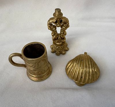 Bronze Miniatures. Bronze miniatures. Signs of use.