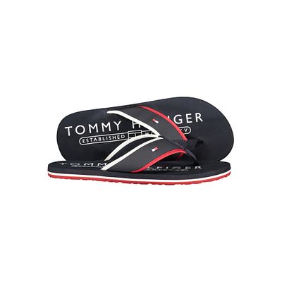 Tommy Hilfiger Slippers. FLIP-FLOPS, CONTRASTING DETAILS, LOGO 
Composition: 50% Polyester, 50% 