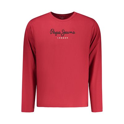 Pepe Jeans T-shirt. LONG-SLEEVED T-SHIRT, REGULAR FIT, CREW NECK, PRINTED, 70% SUSTAINABLE 