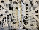 Lace Cloths. Handmade lace cloth, oval-shaped. Signs of use.Image - 2