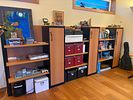 Office Shelve. Modular office shelving unit, consisting of 3 modules with 6 shelves each, and 3 Image - 2