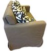 2 - Seater Sofa. Two-seater English-style sofa in fabric. Includes 4 decorative cushions with Image - 2