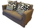2 - Seater Sofa. Two-seater English-style sofa in fabric. Includes 4 decorative cushions with Image - 3