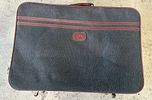 Vintage Travel Suitcase. Vintage wheeled suitcase with interior dividers. Signs of use.Image - 2