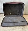 Vintage Travel Suitcase. Vintage wheeled suitcase with interior dividers. Signs of use.Image - 3