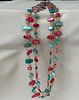 Necklace with water pearls. Signs of wear.Image - 1