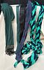 Belt Set. Set consisting of 5 belts. Two are mesh, one is fabric, and one is leather. Signs of use.Image - 1