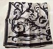 Scarf. Silk scarf with a pattern. Signs of wear.Image - 2