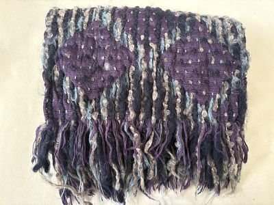 Scarf. Wool Scarf. Signs of use.