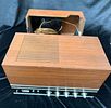 Phillips Turntable Vintage. Vintage wooden Phillips record player. No information on how it Image - 3