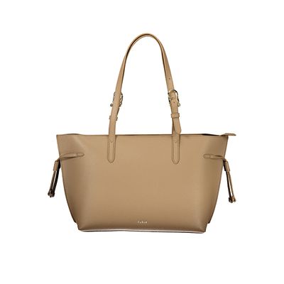 Furla Bag. FURLA AVA BAG, 2 ADJUSTABLE SHOULDER HANDLES, 1 INTERNAL POCKET, ZIP CLOSURE, SIDE 