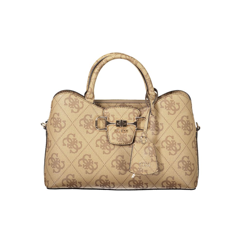 Guess Bag. JANIE LOGO BAG, 2 HANDLES, ADJUSTABLE AND REMOVABLE SHOULDER STRAP, 1 EXTERNAL POCKET 