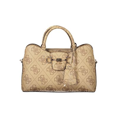 Guess Bag. JANIE LOGO BAG, 2 HANDLES, ADJUSTABLE AND REMOVABLE SHOULDER STRAP, 1 EXTERNAL POCKET 