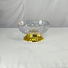 Bowl. Plastic bowl with gold base.Image - 1