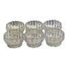 Set of 6 Bowls. Set consisting of 6 clear glass goblets.Image - 2