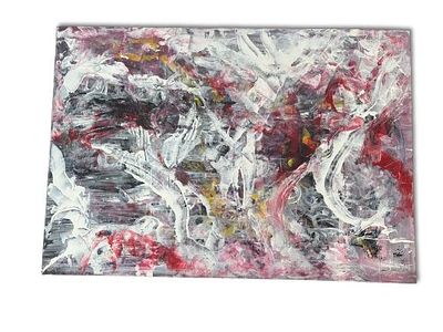 Pintura Abstrata. Tela decorativa de pintura acr&iacute;lica sob tela . Cole&ccedil;&atilde;o particular. Arte 