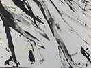 Abstract Paitting. Decorative acrylic painting on canvas. Private collection. Abstract art. Wall Image - 2