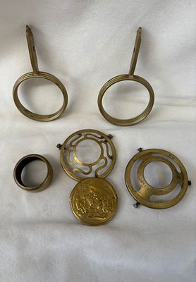 Miniaturas em Bronze. Sinais de uso.