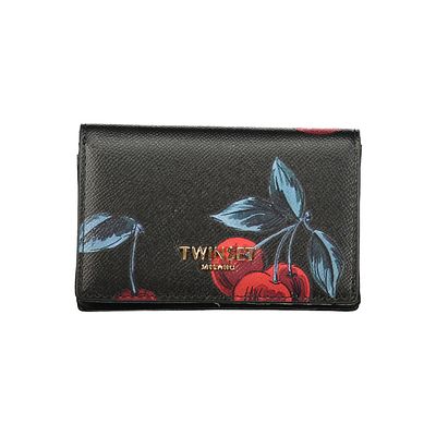 Twinset Wallet. CHERRIE WALLET, 2 EXTERNAL CARD-SIZE POCKETS, 4 COMPARTMENTS, COIN PURSE 