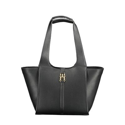 Tommy Hilfiger Bag. Shoulder bag with two handles, one inside pocket, contrasting details, snap 