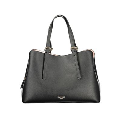 Mala Twinset. Bolsa tote com 2 al&ccedil;as de ombro ajust&aacute;veis, 2 compartimentos, 1 bolso central 