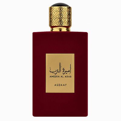 Perfume Ameerat Al Arab by Asdaaf 100ml. Lan&ccedil;amento de 2022: Fragr&acirc;ncia floral, perfeita para 