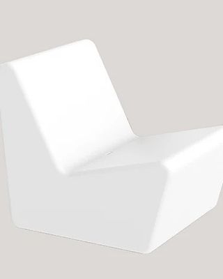 Armchair. Outdoor armchair made of polyethylene, which makes them lightweight and highly 