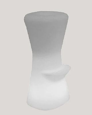Bar Stools ( 4 units). Set of 4 high bar stools for outdoor use. 
Made of polyethylene, which 