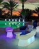 Garden Bench. Two-seater garden stool made of polyethylene, making them lightweight and highly Image - 1