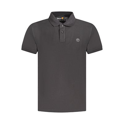 Timberland T-shirt. SHORT-SLEEVE POLO SHIRT, REGULAR FIT, 2 BUTTONS, EMBROIDERY, LOGO, 100% 