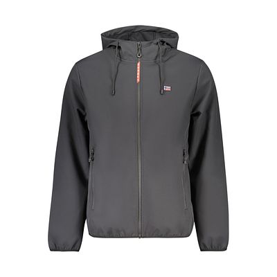 Norway 1963 Jacket. LONG-SLEEVED SOFT SHELL JACKET WITH HOOD, 2 EXTERNAL POCKETS, 2 INTERNAL 