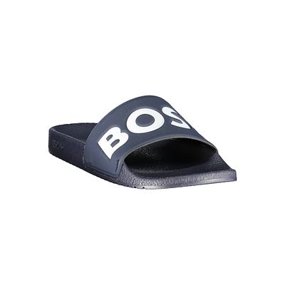 Boss Slippers. SLIPPER, PRINT, LOGO 
Composition: 20% Polyester, 80% Polyurethane, Composition: 