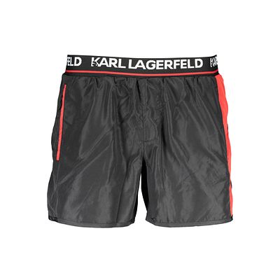 Karl Lagerfeld Beachwear. SWIM SHORTS, 2 POCKETS, 1 BACK POCKET, INSIDE WITH SLIP, ELASTIC WAIST 
