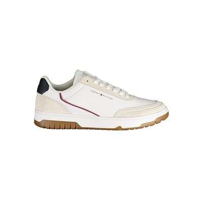 Tommy Hilfiger Sneakers. SPORTS SHOE WITH LACES, CONTRASTING BLUE/RED DETAILS, REMOVABLE FOOTBED 
