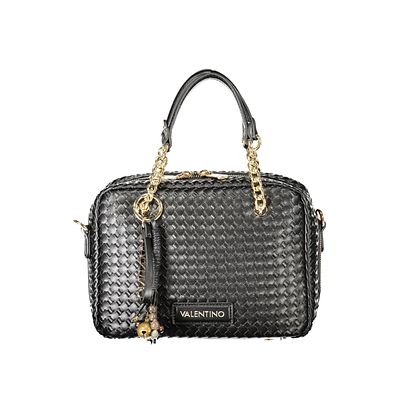 Valentino Handbag. Bolsa com 2 al&ccedil;as, al&ccedil;a de ombro ajust&aacute;vel e amov&iacute;vel, 2 bolsos interiores 